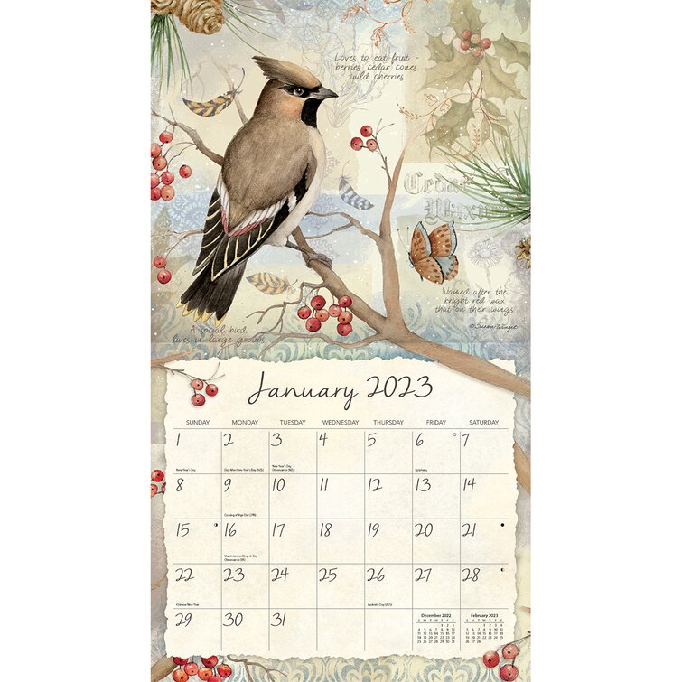 Lang Calendar 2023 Lang Field Guide 2023 Lang Wall Calendar Wayfair